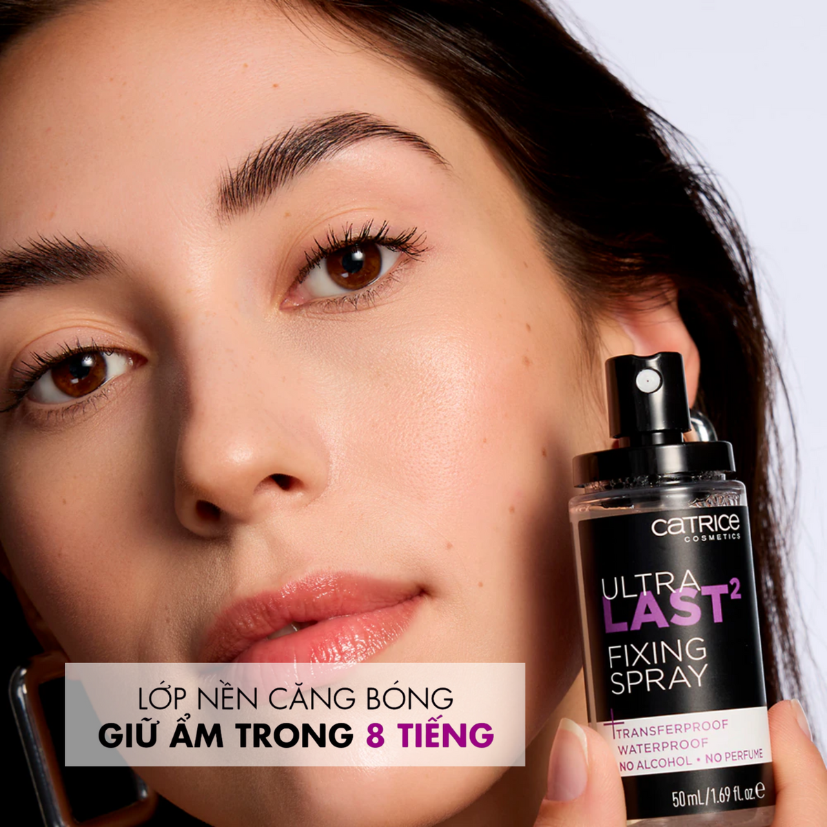 بخاخ تثبيت المكياج من ماركة كاتريس (Catrice Ultra Last2 Fixing Spray) بحجم 50 مل