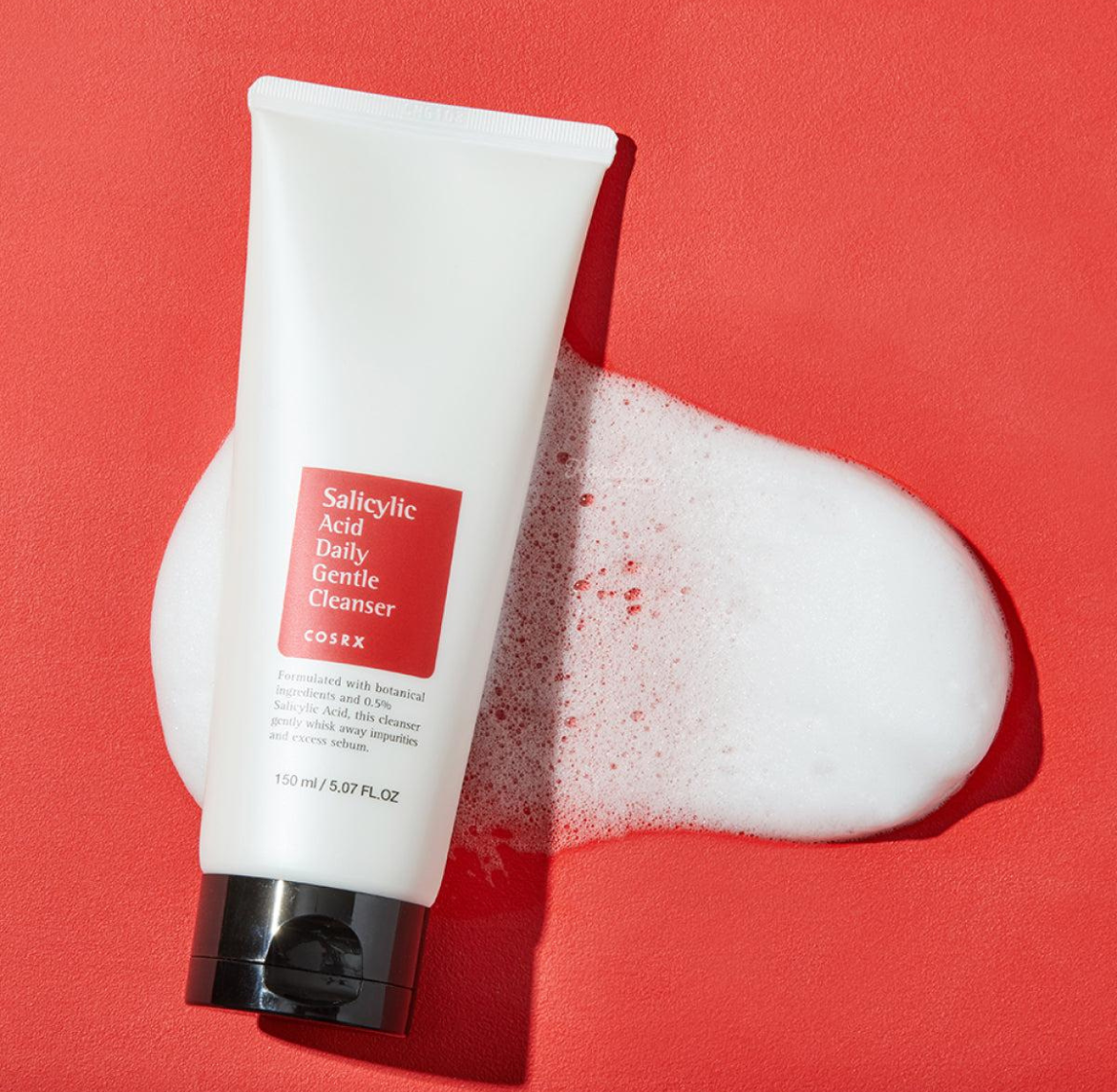 Cosrx Salicylic Acid Daily Gentle Cleanser - 150ml | كوزركس غسول يومي مع ساليسليك اسيد -150 مل