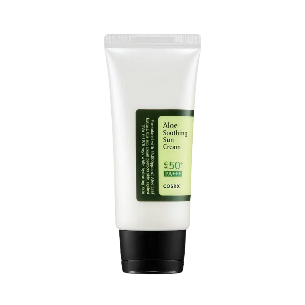 Cosrx Aloe Soothing Sun Cream SPF50 PA+++ - 50ml | كوزركس واقي شمس و مهدئ للبشرة Spf50 - 50 مل