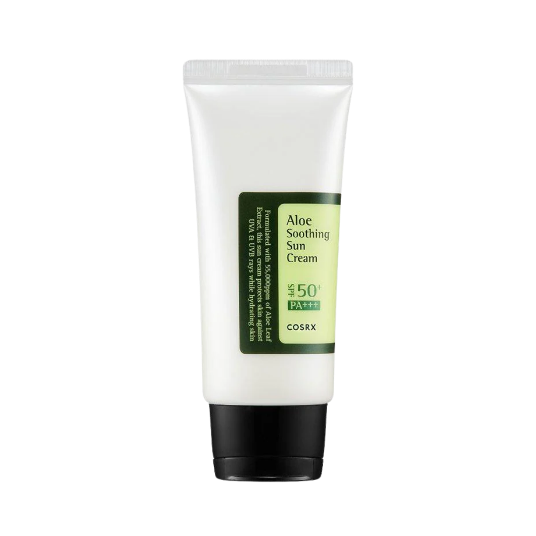 Cosrx Aloe Soothing Sun Cream SPF50 PA+++ - 50ml | كوزركس واقي شمس و مهدئ للبشرة Spf50 - 50 مل