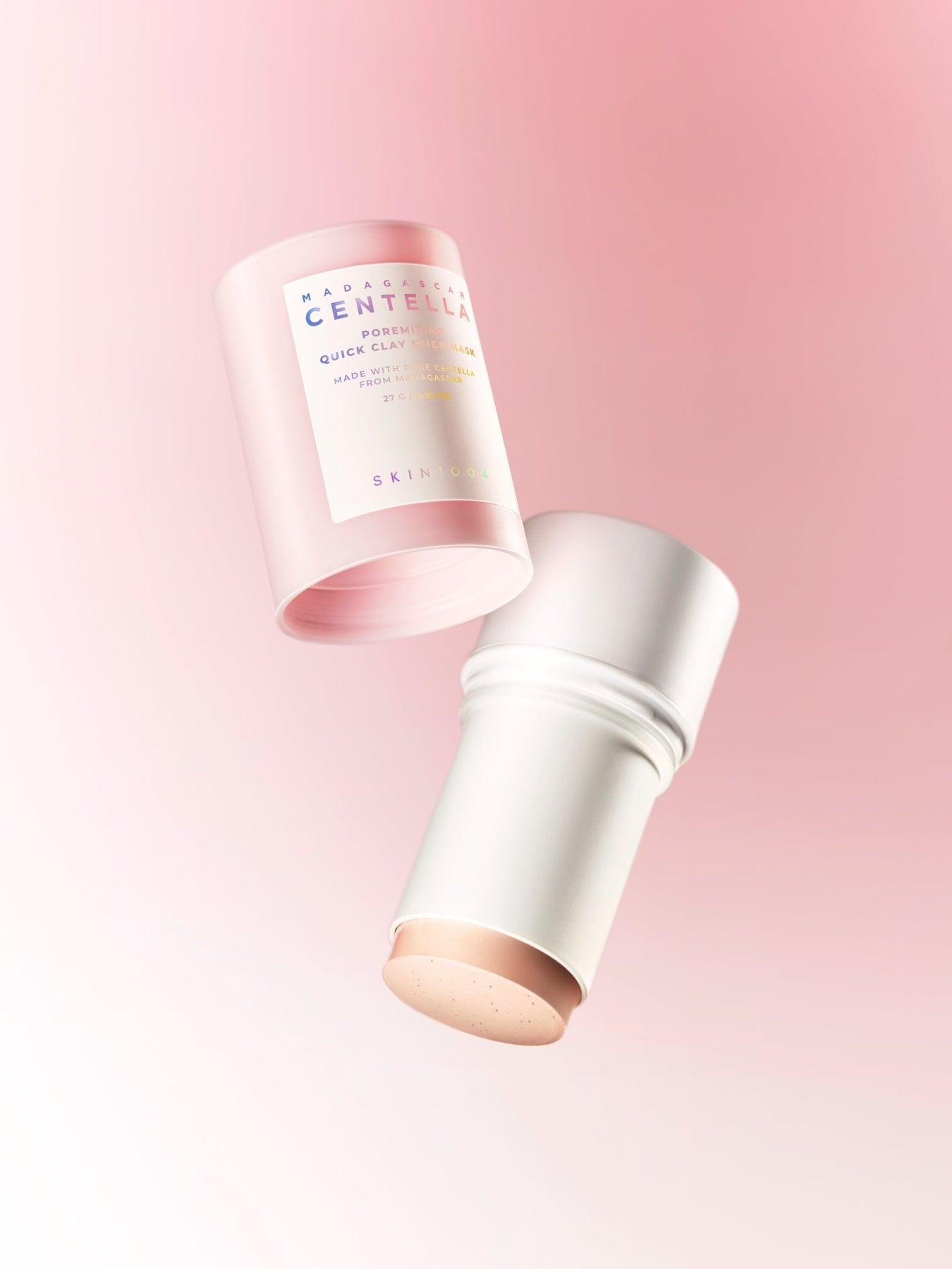 ماسك عصا الطين السريع لتخفيف وإزلة الدهون من المسام SKIN1004 Madagascar Centella Poremizing Quick Clay Stick Mask