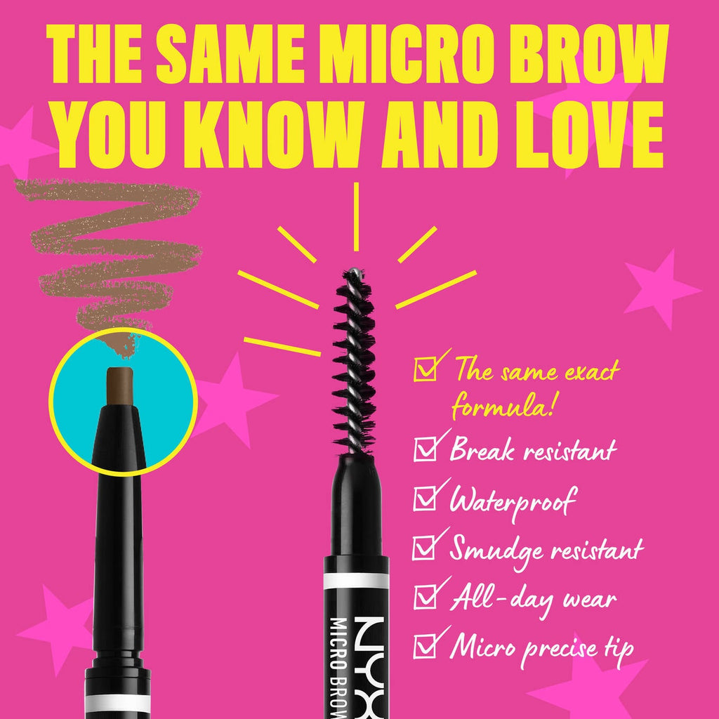 NYX Micro Brow Pencil - 0.9g | ان واي اكس قلم تحديد الحواجب - 0.9 غرام