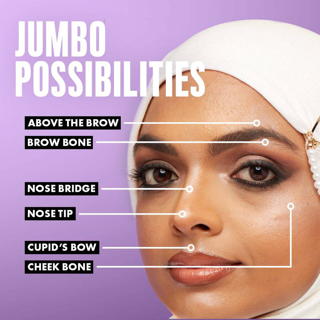 قلم هايلايتر جامبو متعدد الاستخدامات للوجه (Jumbo Multi-Use Face Stick) من ماركة NYX