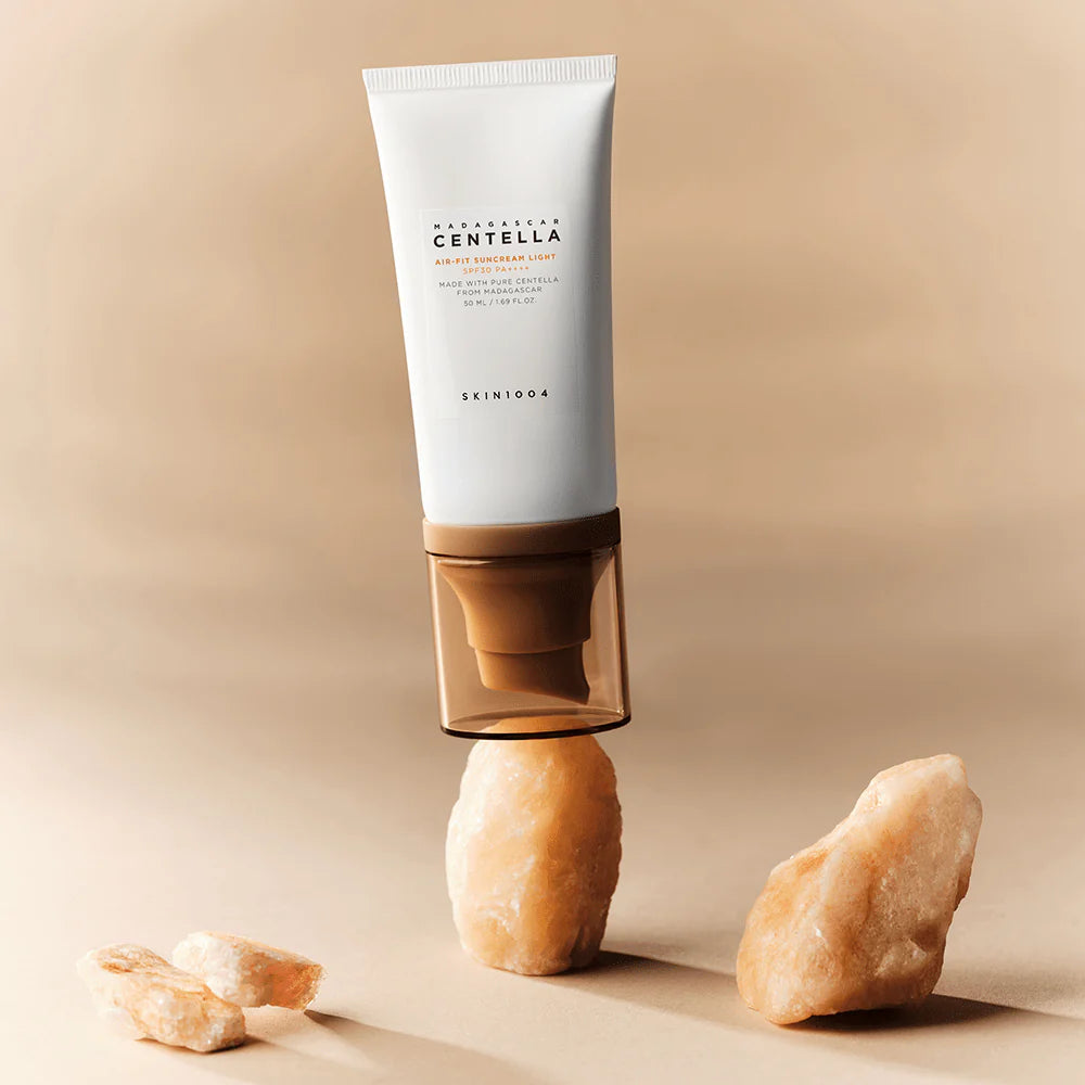 SKIN1004 Air-Fit Suncream Light Spf30 - 50ml | سكين1004 كريم واقي شمسي خفيف على البشرة Spf30 - 30 مل