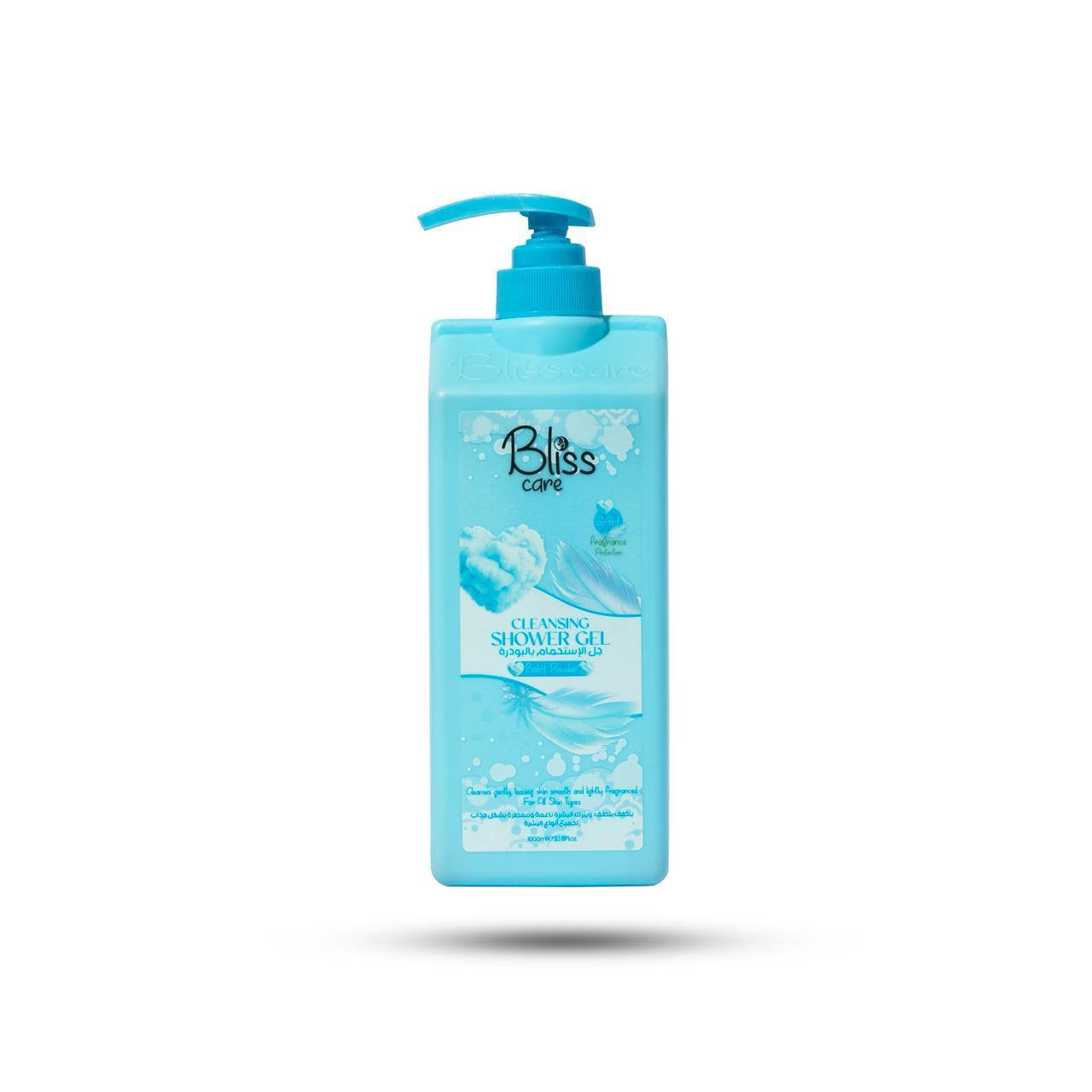 جل الاستحمام Bliss Care Cleansing Shower Gel برائحة بودرة الأطفال (Baby Powder).