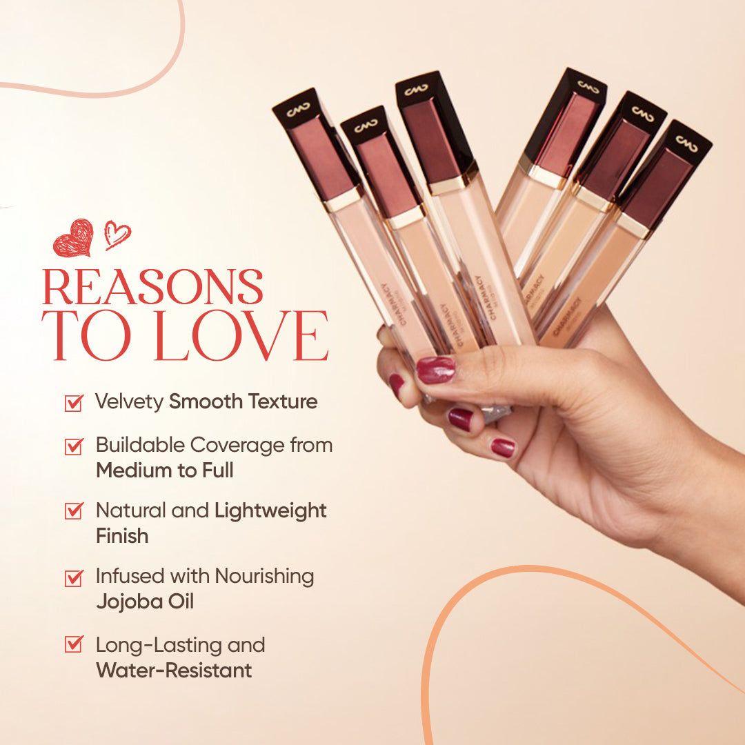CHARMACY Milano Concealer - 7ml | شارمسي ميلانو كونسيلر -7 مل