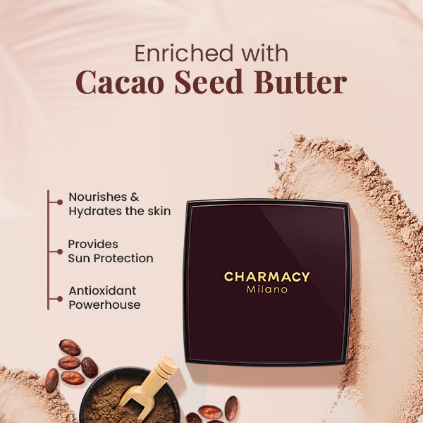 CHARMACY Milano HD Cover Compact - 8g | شارمسي ميلانو بودرة مضغوطة - 8 غرام