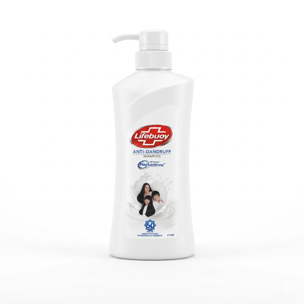 شامبو لايفبوي مضاد للقشرة (Lifebuoy Anti-Dandruff Shampoo)، وهو منتج مخصص للعناية بالشعر وفروة الرأس وتطهيرها.