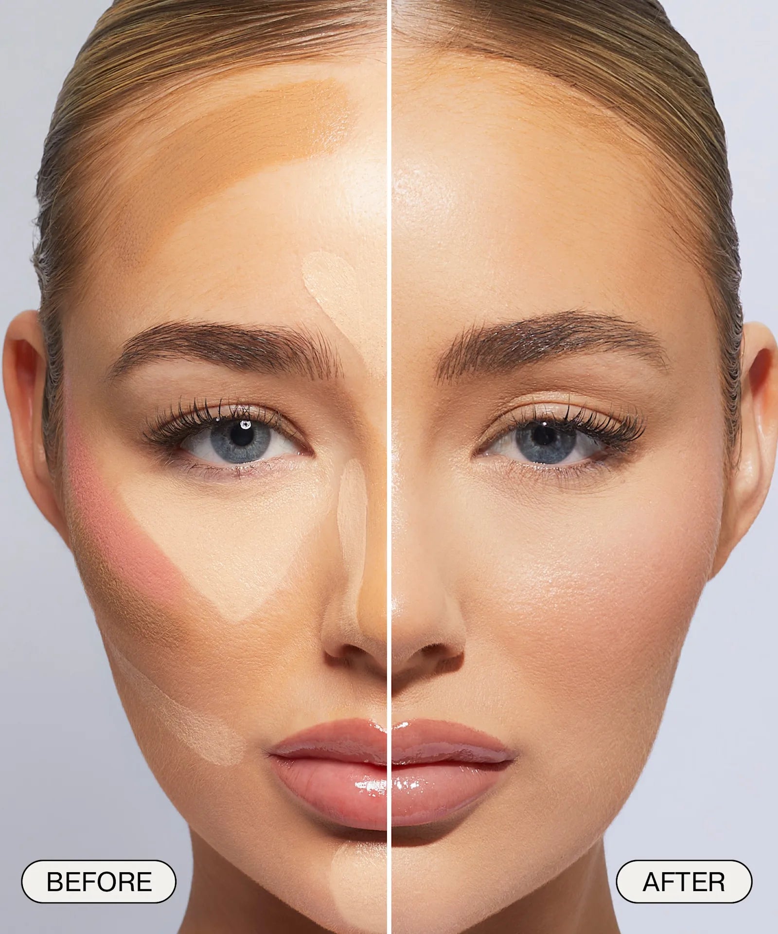 لوحة مستحضرات التجميل حجم كبير By Beauty Bay Make Face Multi-Use Complexion Palette.