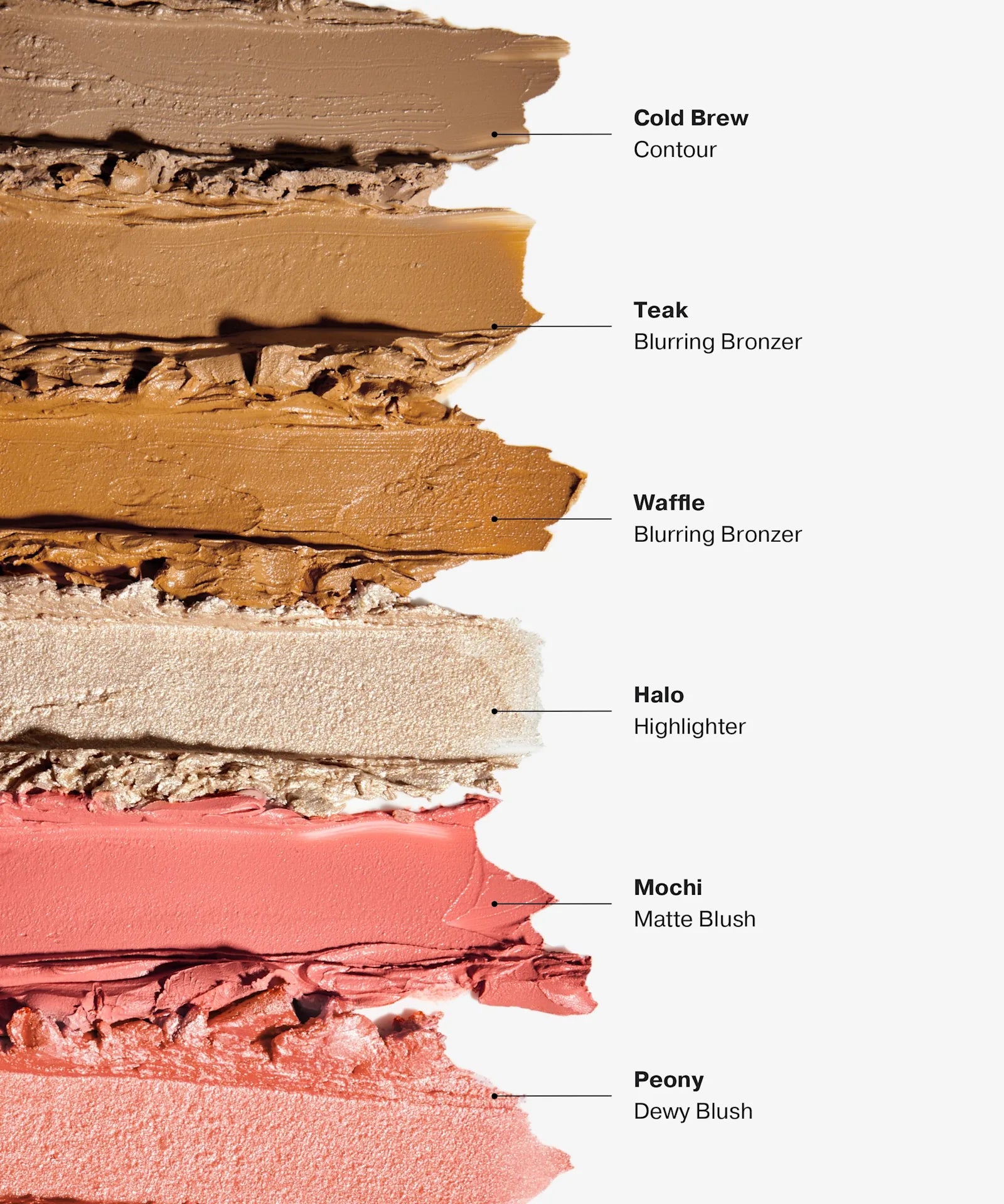 لوحة مستحضرات التجميل حجم كبير By Beauty Bay Make Face Multi-Use Complexion Palette.
