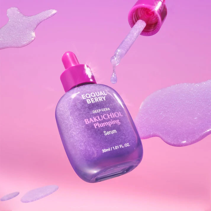 EQQUALBERRY Bakuchiol Plumping Serum - 30ml | ايكوال بيري سيروم الباكتشيول المجدد للبشرة - 30 مل