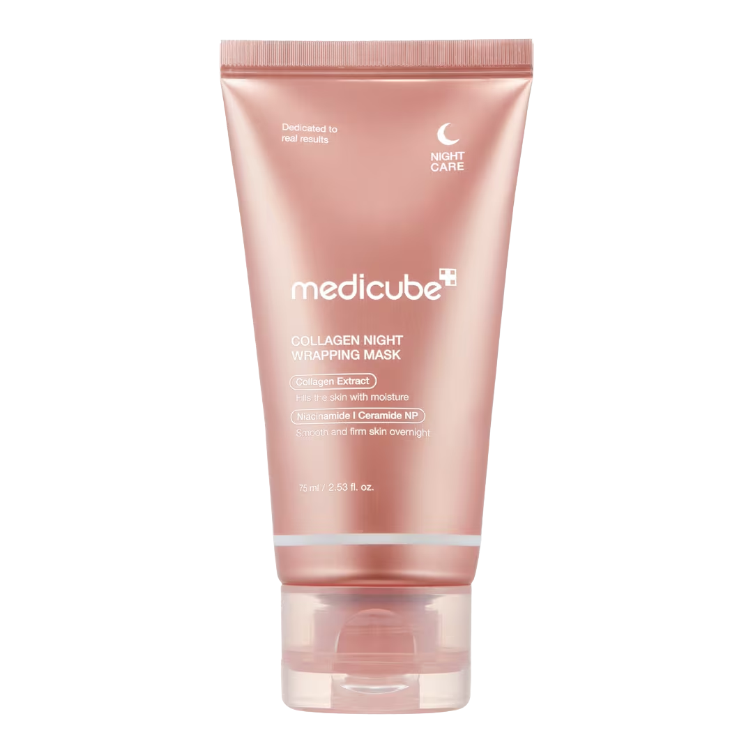 Medicube Collagen Night Wrapping Night Face Mask - 75ml | ميدي كيوب قناع الكولاجين الليلي للوجه - 75 مل