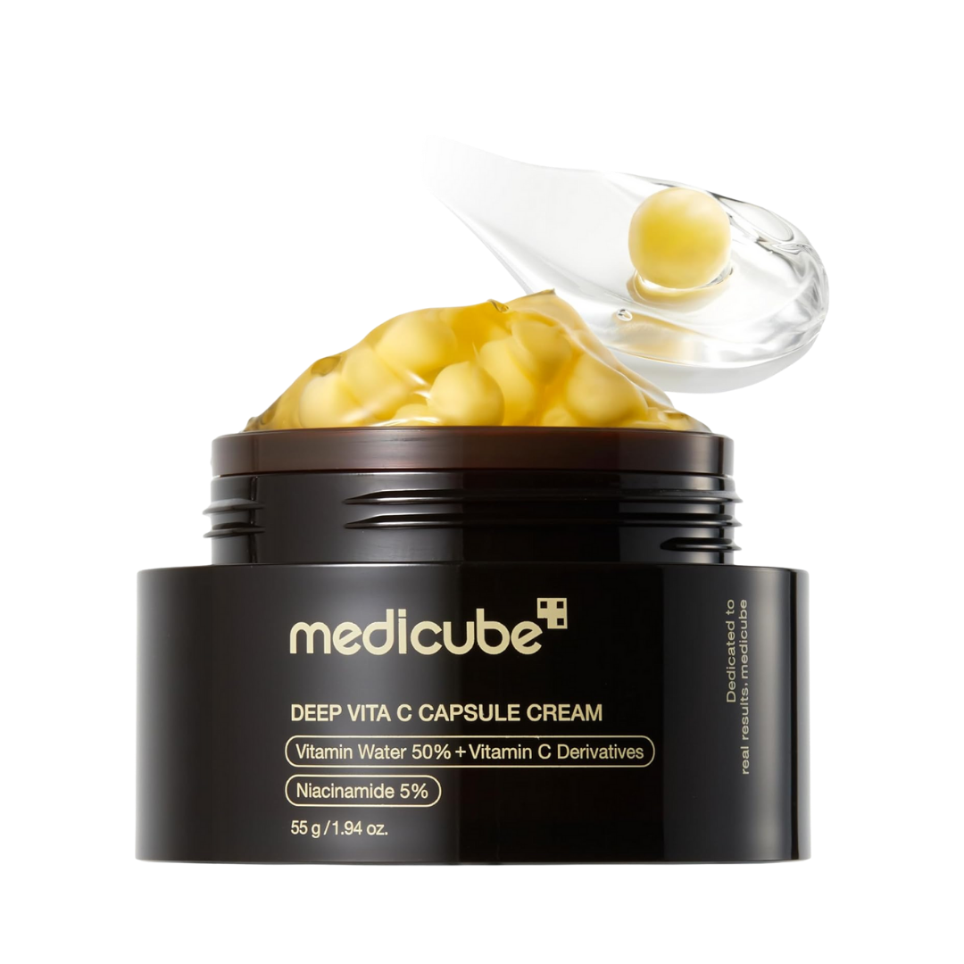 Medicube Deep Vita C Capsule Cream - 55g | ميدي كيوب كريم للوجه بالفيتامين سي - 55 غ