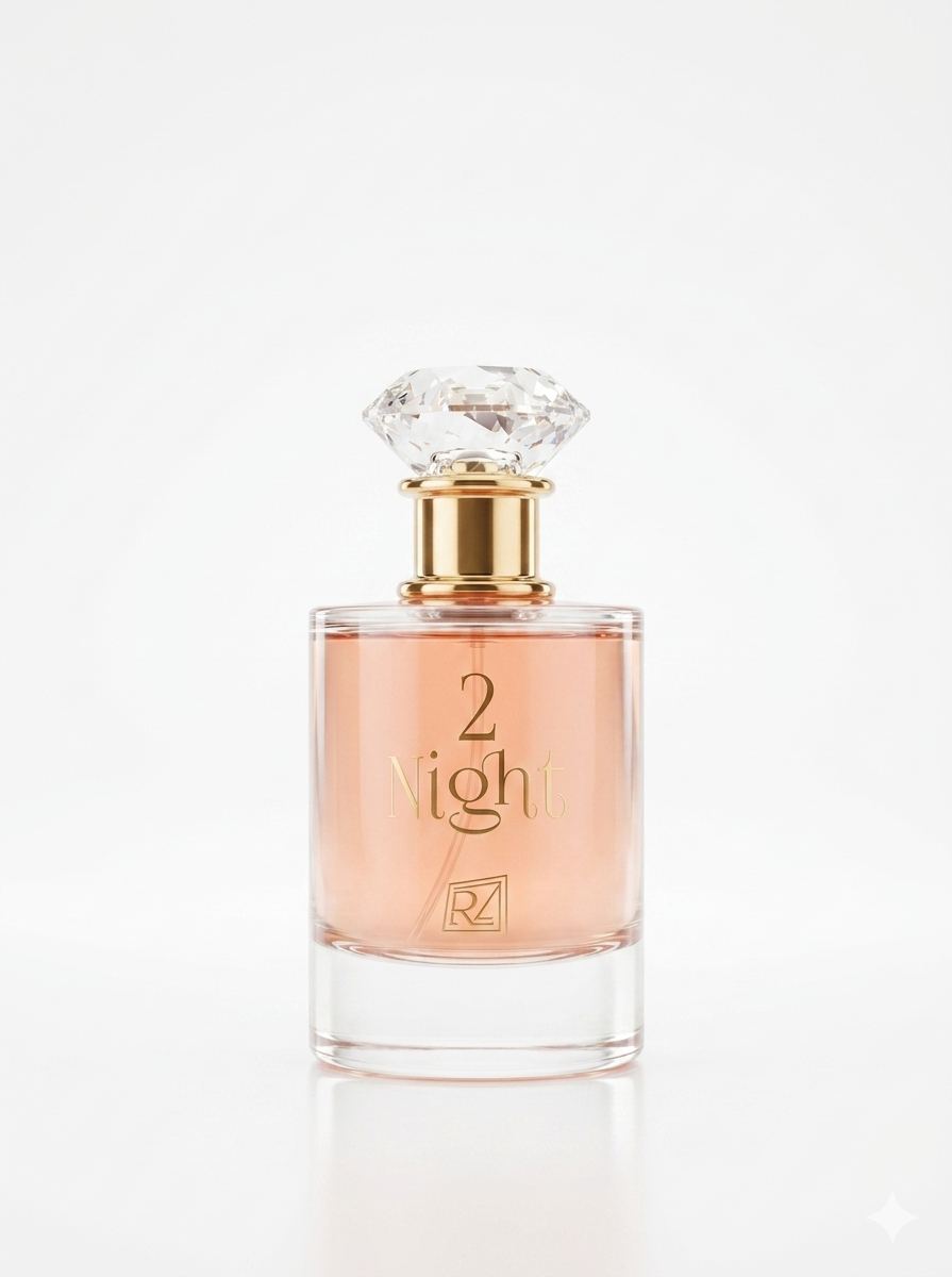 عطر "2 Night" من براند RZ، وهو عطر فرنسي بتركيز أو دي بارفيوم (Eau De Parfum) وبسعة 100 مل