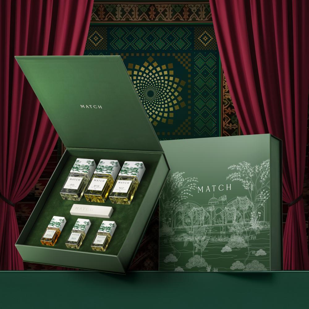 مجموعة جرين روتس (Green Roots Collection) للرجال من براند العطور السعودي الشهير ماتش (Match Perfumes).