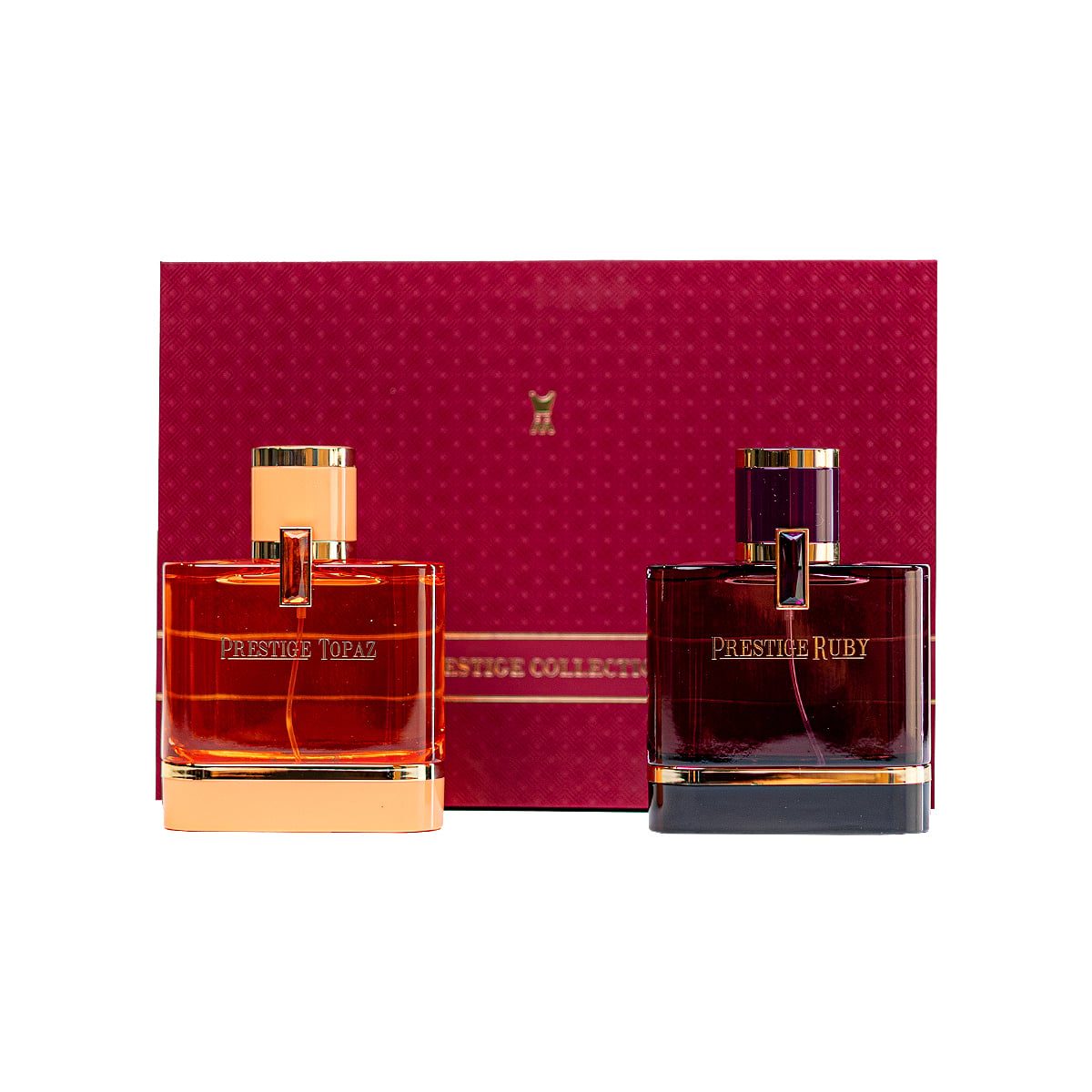 صندوق هدايا (عطر برستيج روبي 100 مل - عطر برستيج توباز 100 مل)