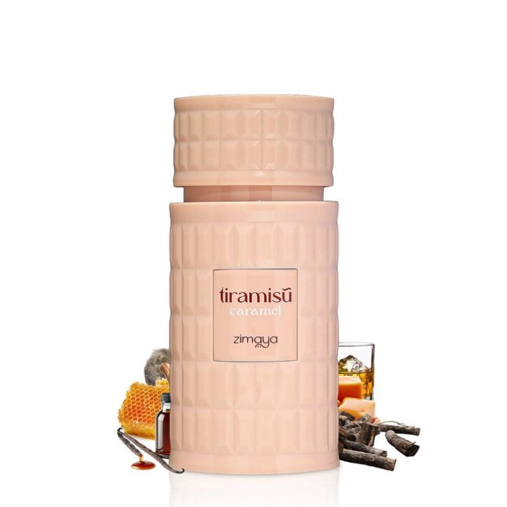 عطر تيراميسو كراميل (Tiramisu Caramel) من دار العطور الإماراتية زيمايا (Zimaya) التابعة لشركة أفنان.
