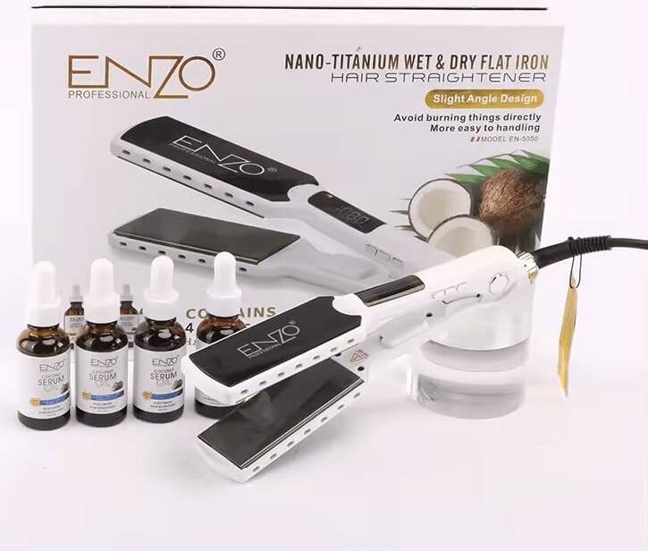 مكواة فرد الشعر الاحترافية ENZO EN-5050 من Precision Ware