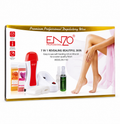 مجموعة جهاز إزالة الشعر بالشمع (جهاز تسخين الشمع رول أون) من ماركة ENZO Professional