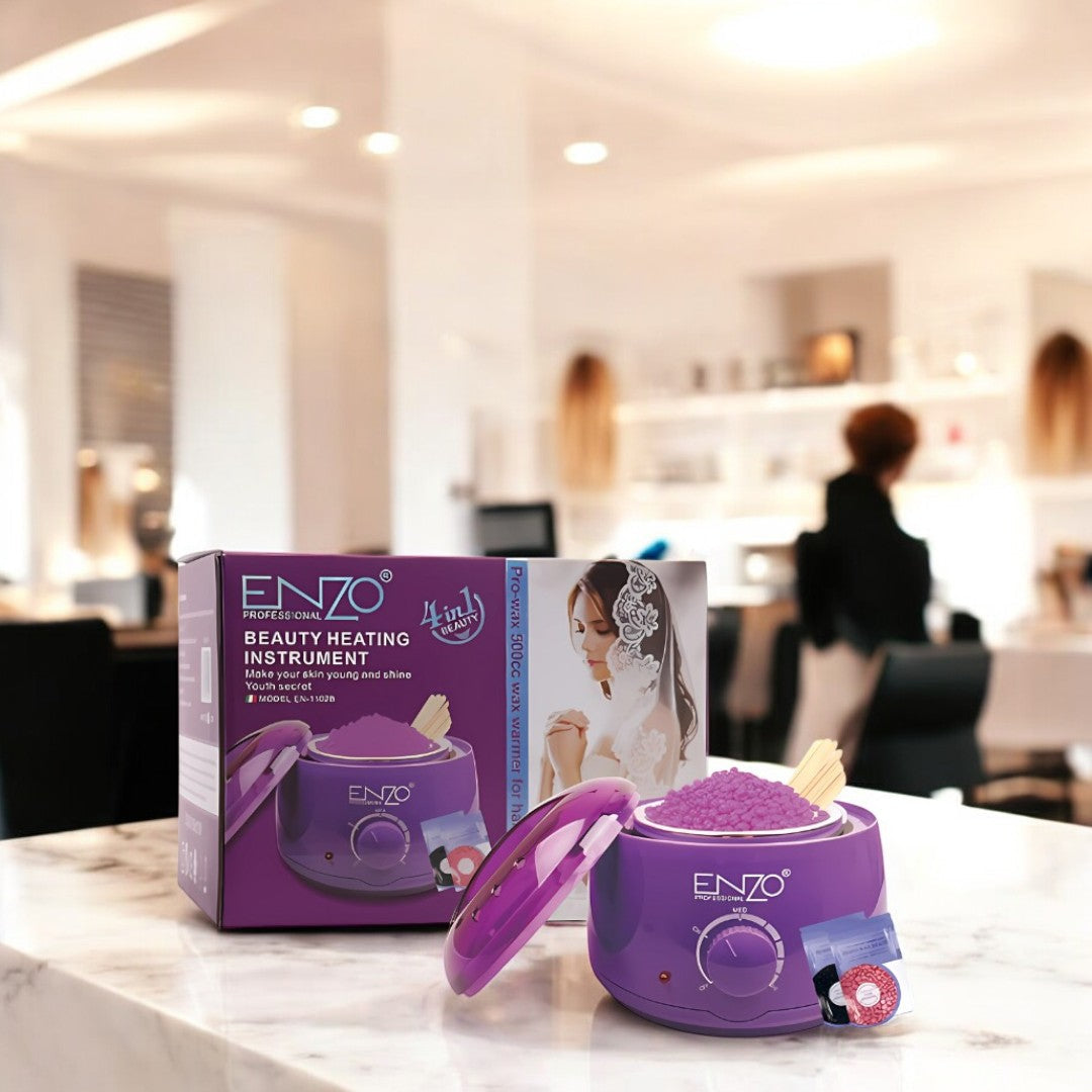 ENZO Professional Beauty Heating Instrument | اينزو جهاز تسخين الشمع لإزالة الشعر