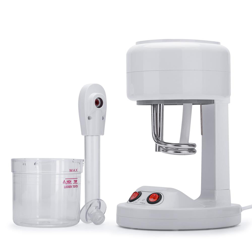 جهاز تبخير الوجه الأيوني (Ion Vapour Steamer)، ويستخدم للعناية بالبشرة وتنظيفها في المنزل أو صالونات التجميل.
