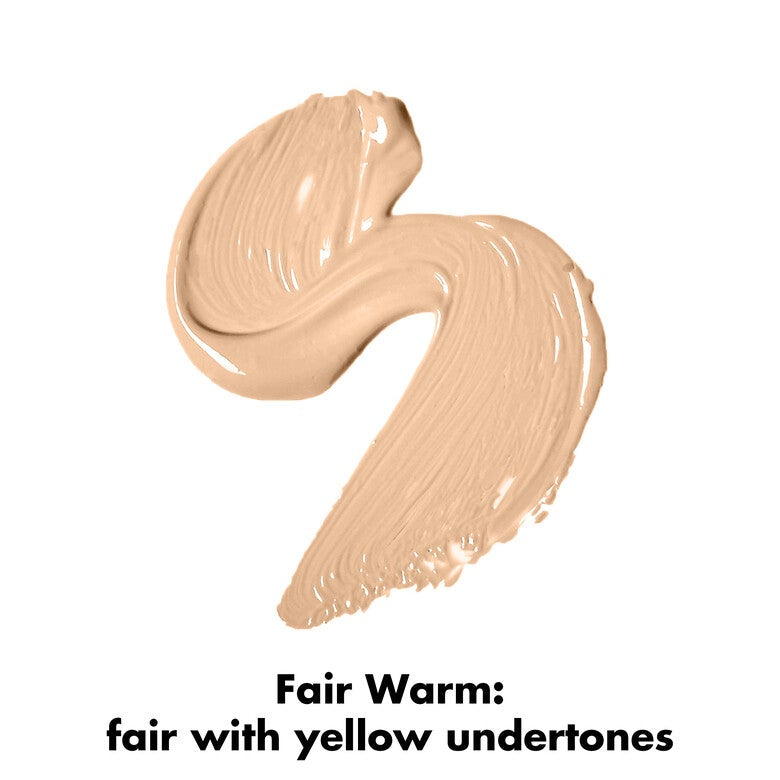 كونسيلر e.l.f. Hydrating Camo بلمسة نهائية ساتانية ولون فاتح.