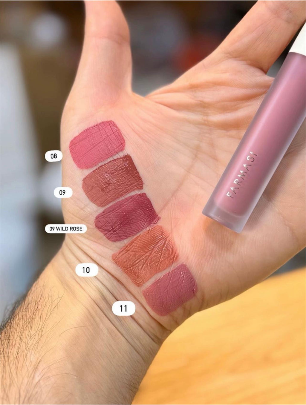FARMASI Matte Liquid Lipstick - 4ml | فارماسي أحمر شفاه مات - 4 مل