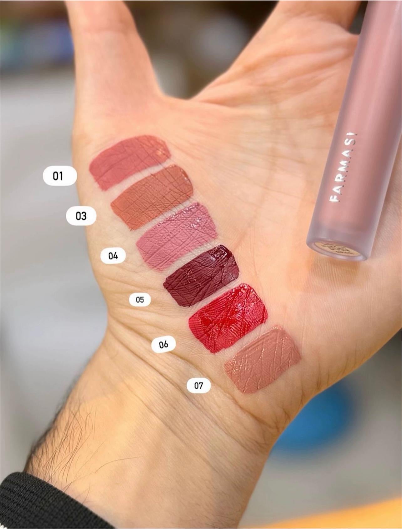 FARMASI Matte Liquid Lipstick - 4ml | فارماسي أحمر شفاه مات - 4 مل