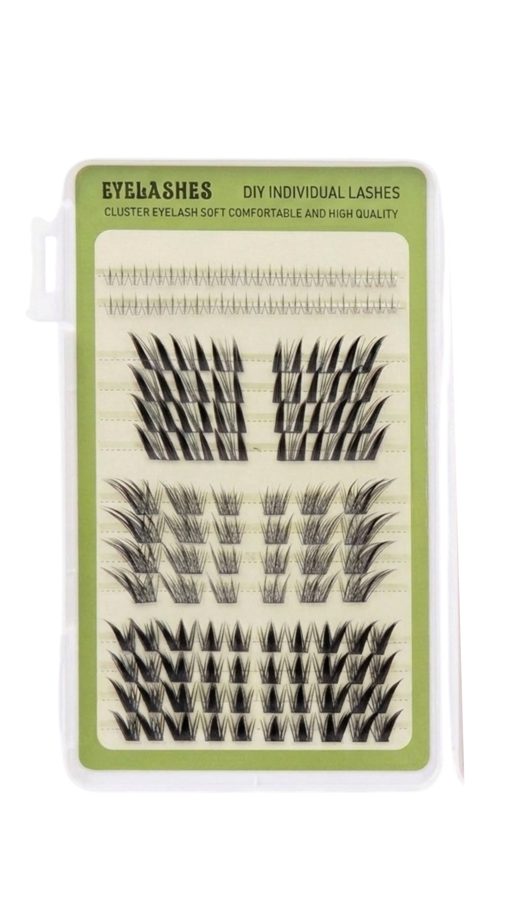 بكج الرموش الأسبوعية الدفتري (DIY Individual Lashes)