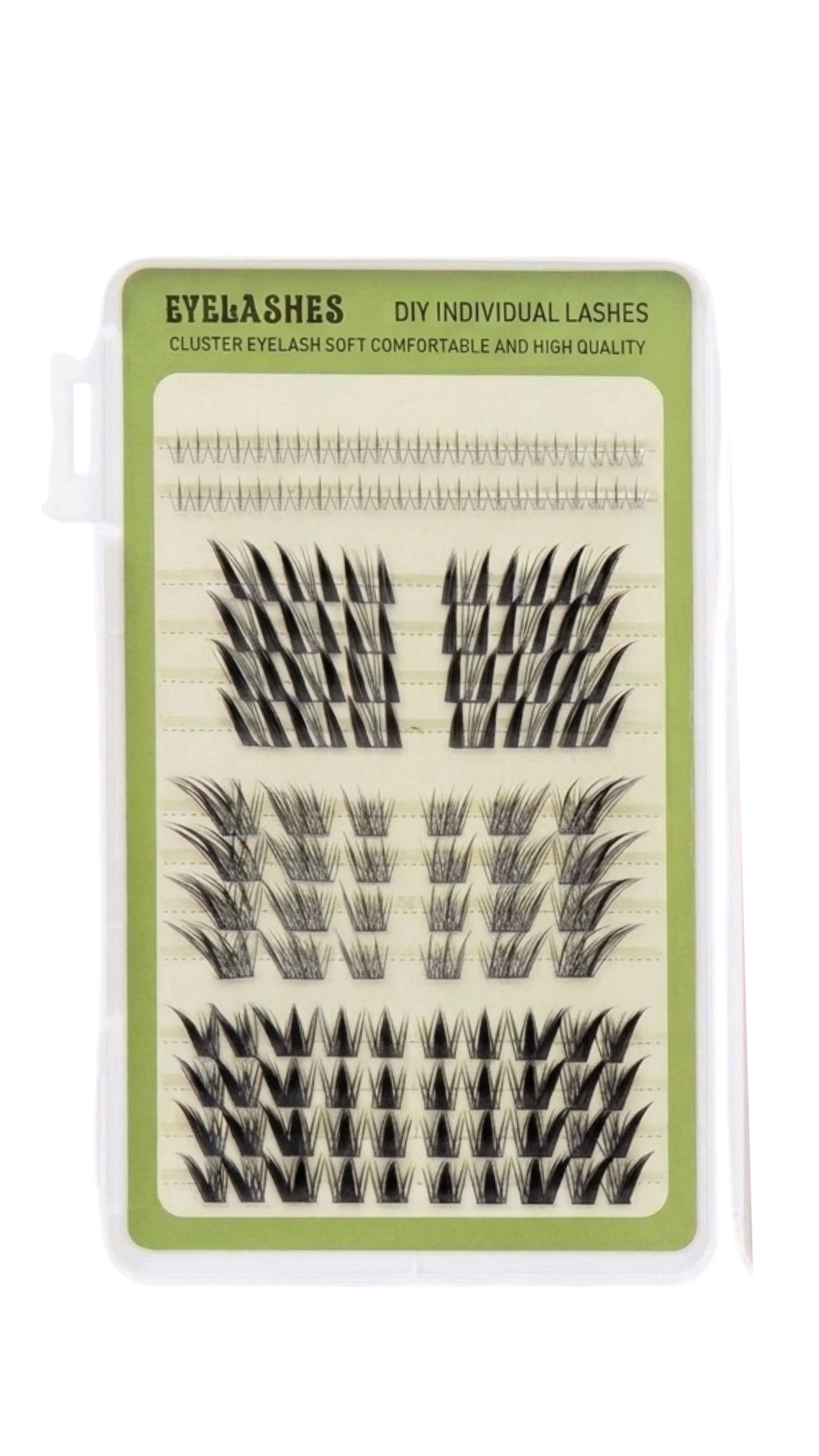 بكج الرموش الأسبوعية الدفتري (DIY Individual Lashes)