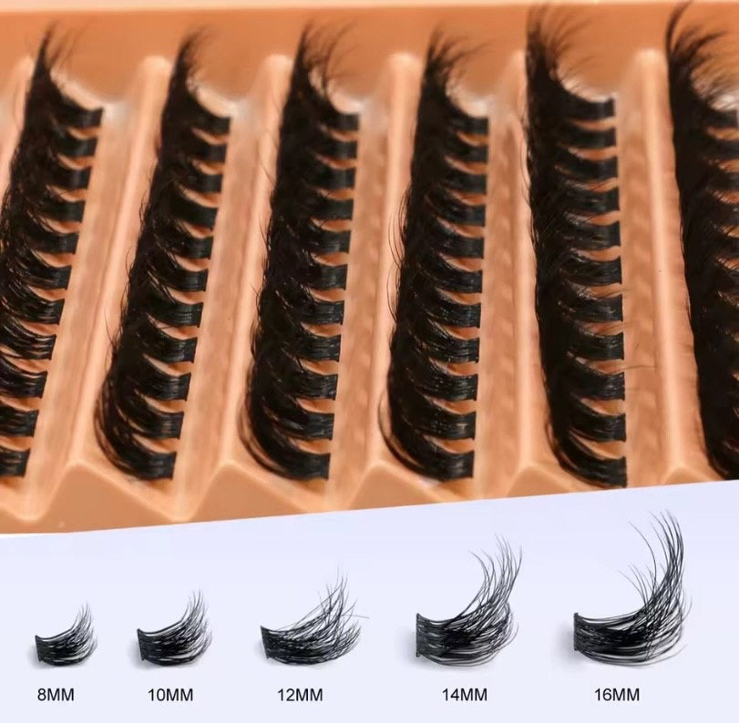 بكج الرموش الأسبوعية المتكامل (DIY Lash Extension Kit) المخصص لتركيب الرموش في المنزل