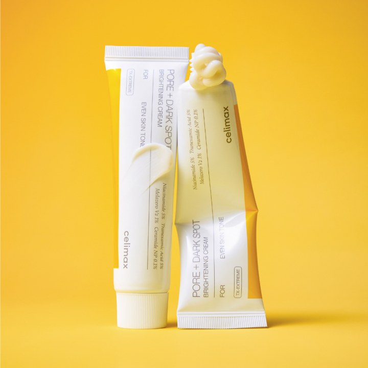 كريم سيليماكس لتفتيح المسام والبقع الداكنة (Celimax Pore + Dark Spot Brightening Cream).