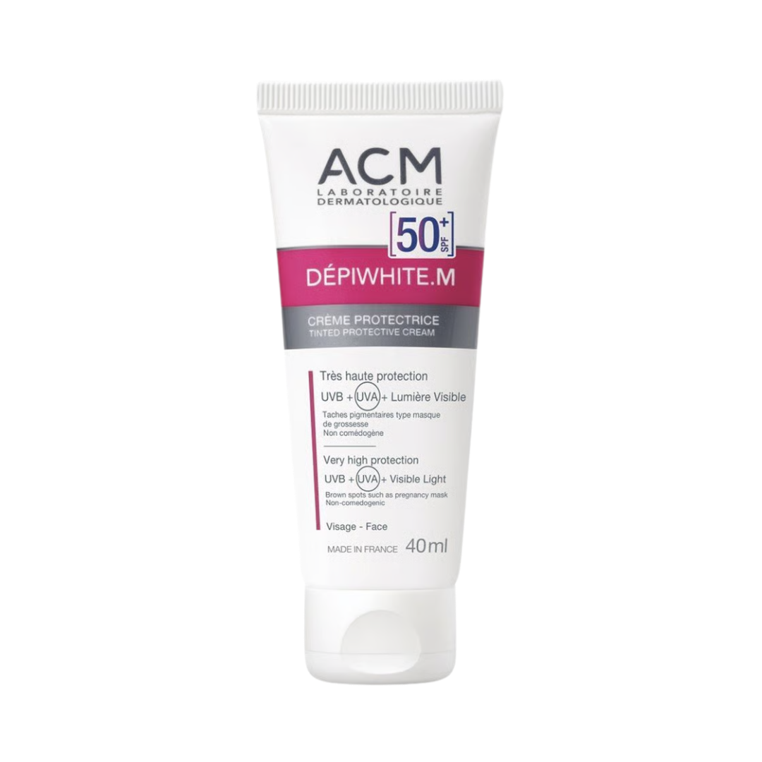 ACM Dépiwhite M SPF50+ 40ml | اي سي ام كريم يحمي من الشمس و التصبغات مع حماية من الشمس 50 - 40 مل