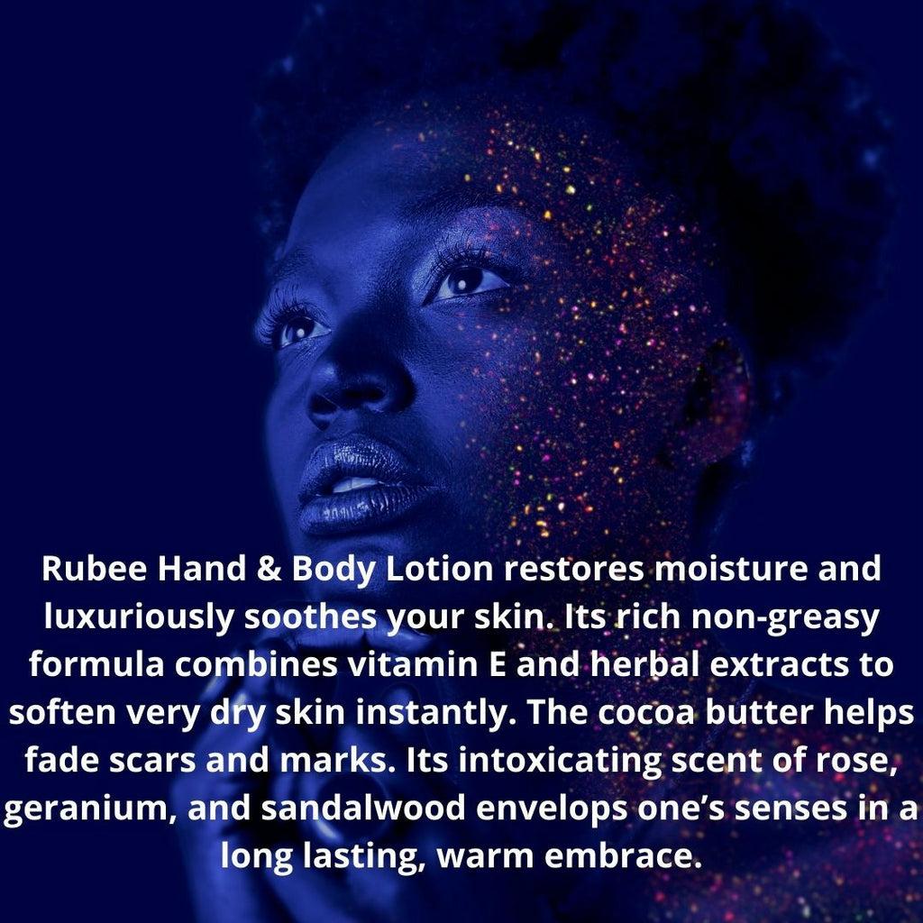 لوشن روبي بيوتي ماجيك (Rubee Beauty Magic) لليدين والجسم المصنوع في الولايات المتحدة الأمريكية بحجم 473 مل (16 أونصة)،