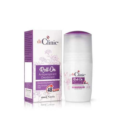 dr.Clinic Roll-On Antiperspirant Deodorant - 75ml | دكتور كلينك مضاد تعرق رول اون - 75 مل