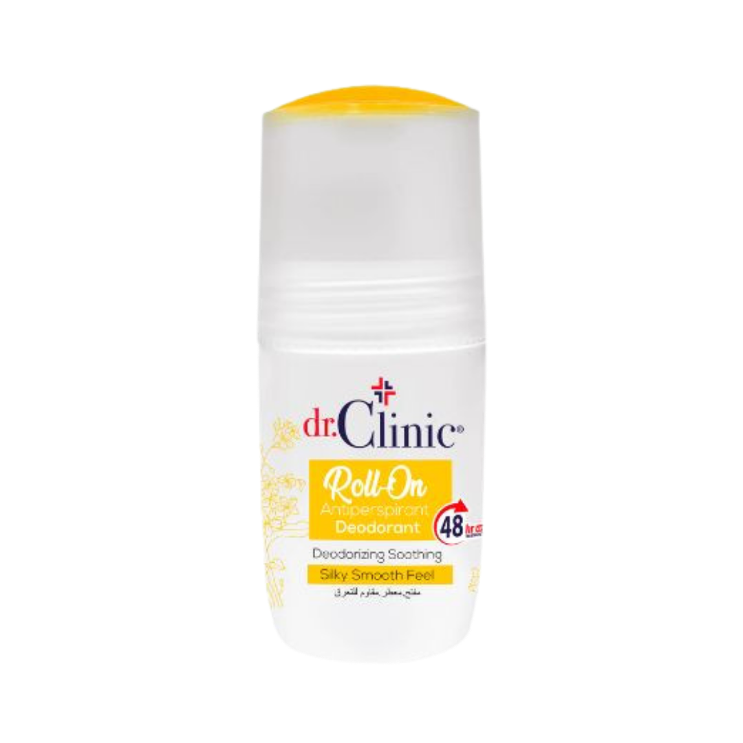 dr.Clinic Roll-On Antiperspirant Deodorant - 75ml | دكتور كلينك مضاد تعرق رول اون - 75 مل