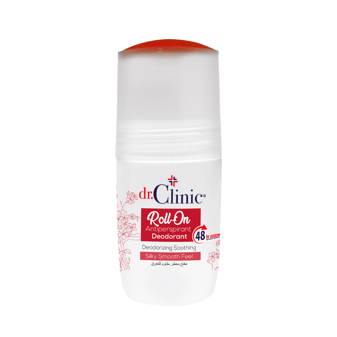 dr.Clinic Roll-On Antiperspirant Deodorant - 75ml | دكتور كلينك مضاد تعرق رول اون - 75 مل