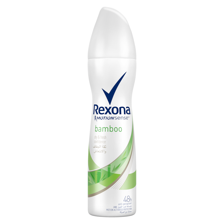 بخاخ مضاد للتعرق Rexona MotionSense Invisible Pure المخصص للنساء.