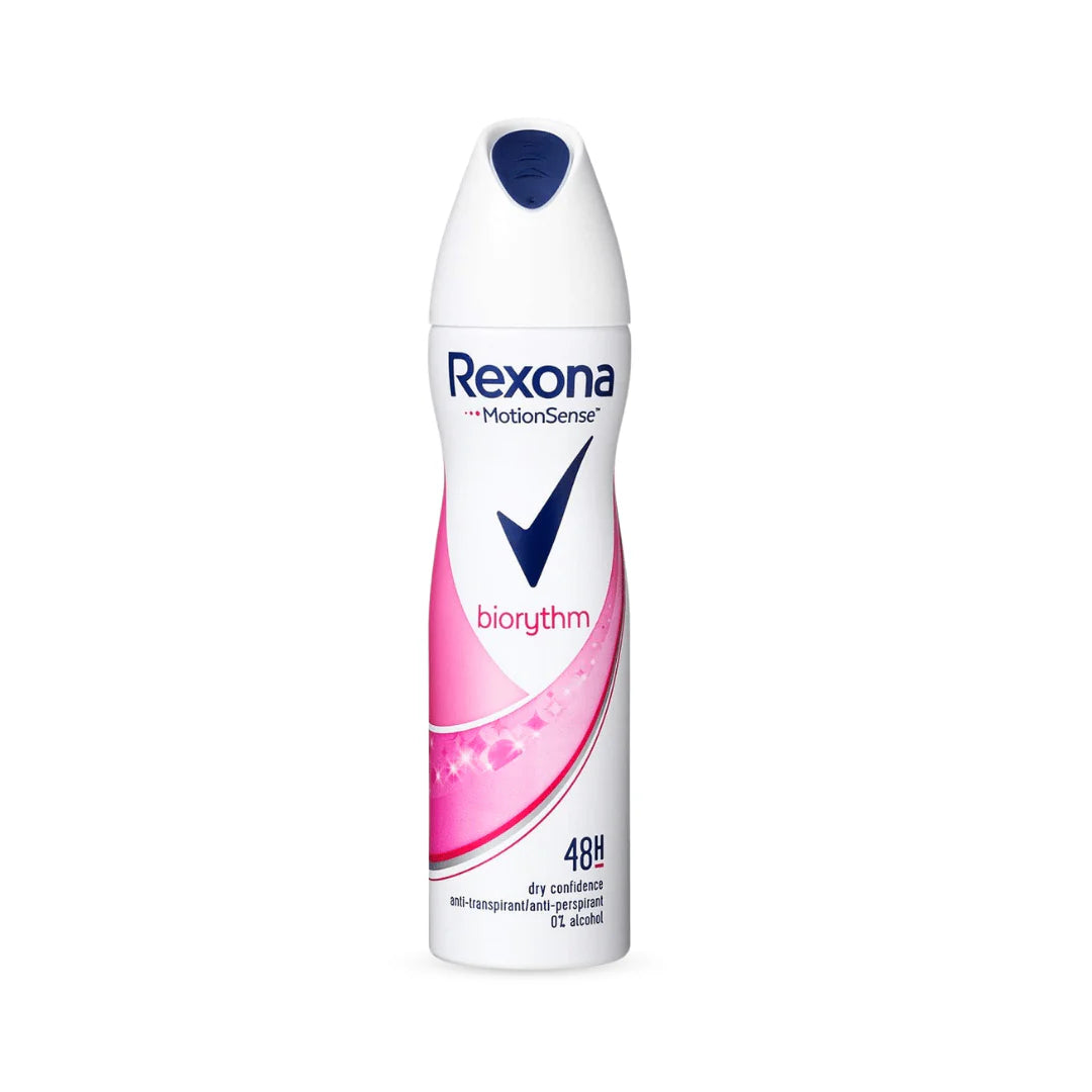 بخاخ مضاد للتعرق Rexona MotionSense Invisible Pure المخصص للنساء.