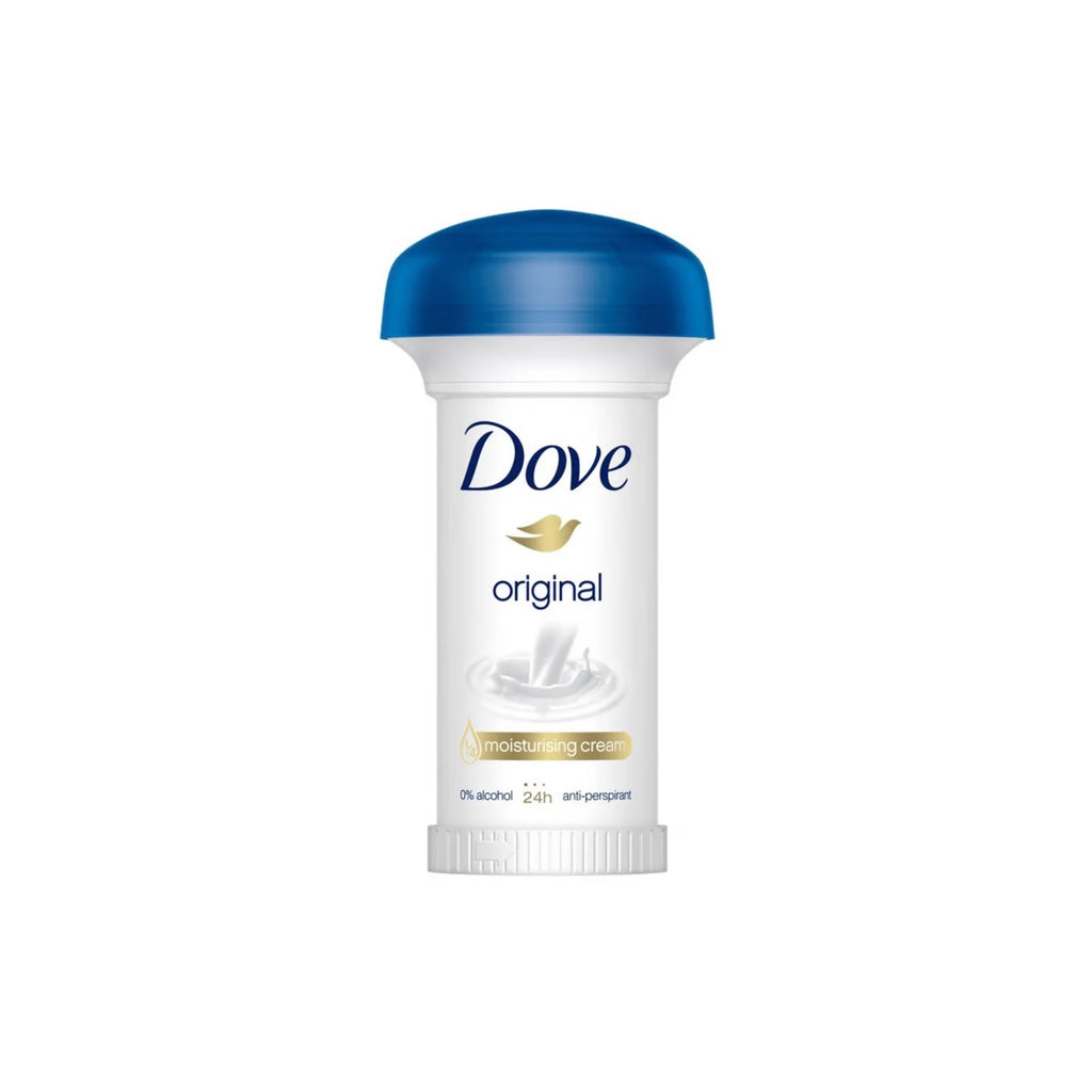 كريم مضاد للتعرق ومزيل رائحة العرق الأصلي من دوف (Dove Original Antiperspirant Deodorant Cream) بحجم 50 مل
