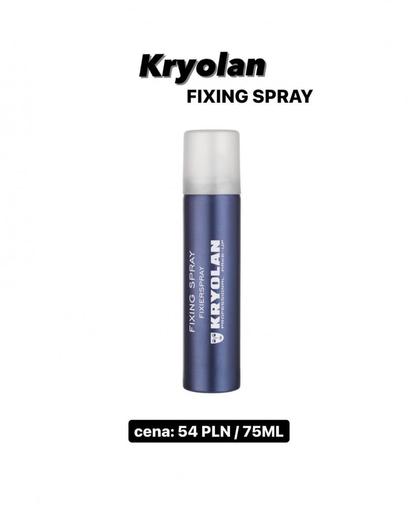 Kryolan Fixing Spray 75mL | بخاخ مثبت من كريولان