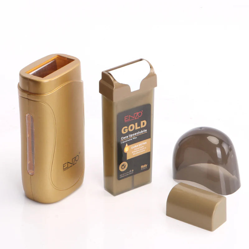 ENZO Eazy Wax Electrical Roll-On Kit | انزو طقم الشمع الكهربائي إيزاي واكس رول-أون