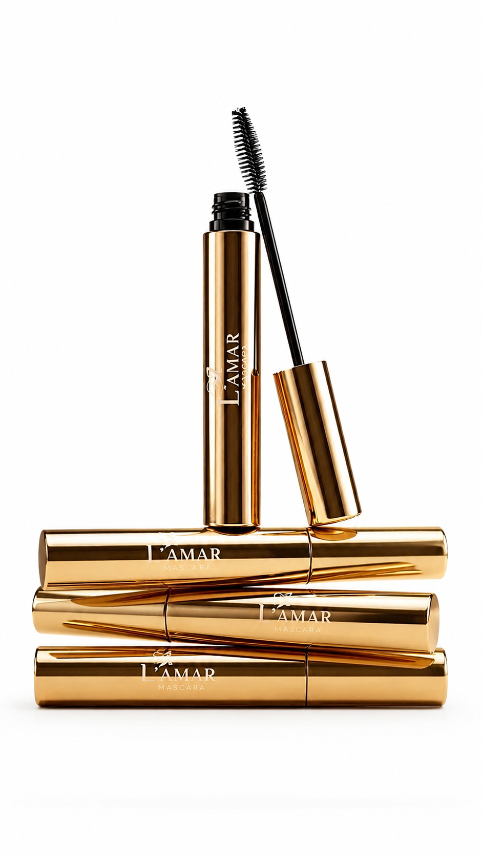 ماسكارا لامار (L'Amar Mascara) الشهيرة المخصصة لتكثيف وتطويل الرموش.