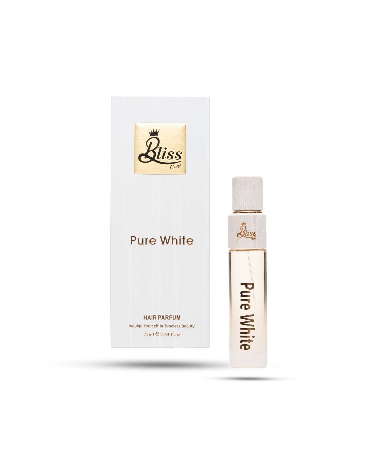 عطر الشعر "Pure White" من ماركة Bliss Care.