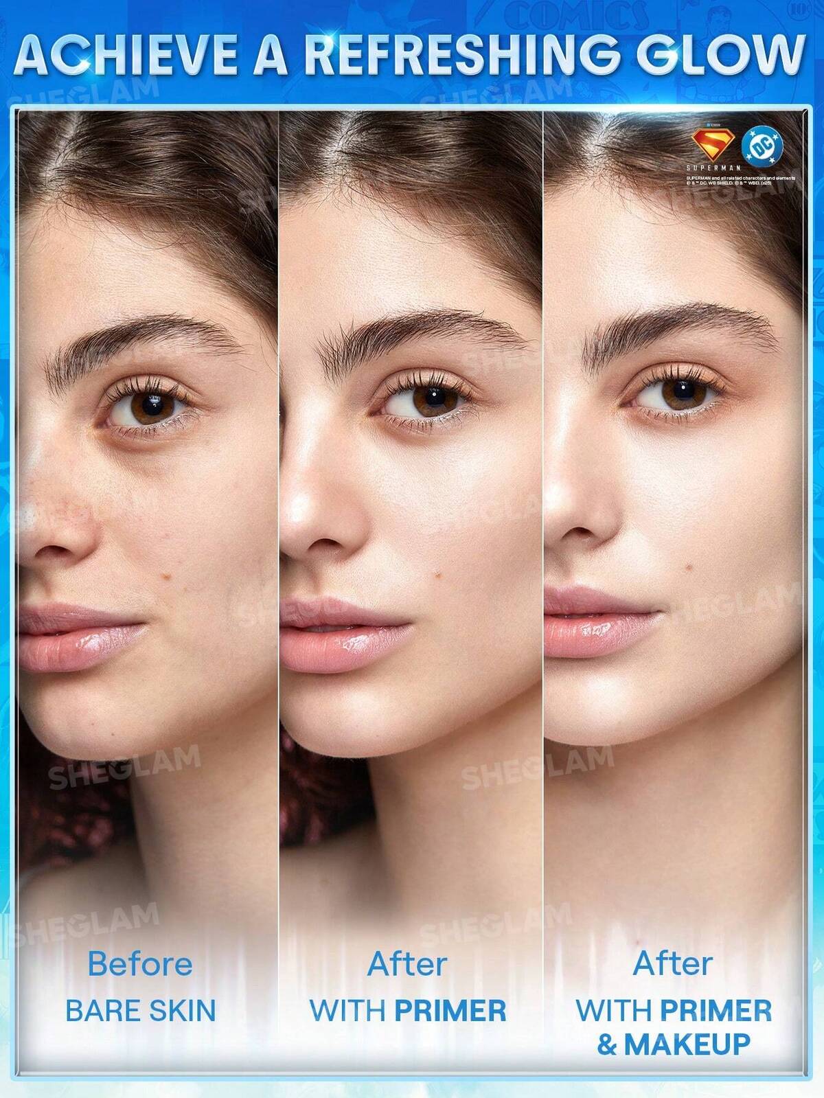برايمر SHEGLAM Good Grip Cool Soothing Primer بتركيبة جل مبردة.