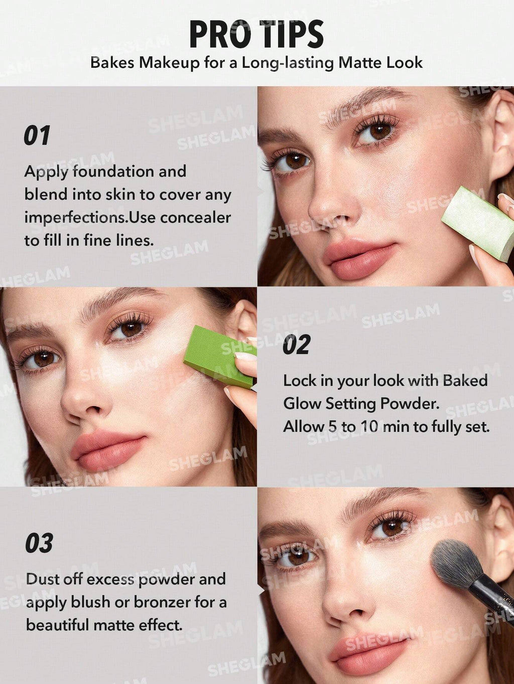 Sheglam Baked Glow Setting Powder |شيكلام بودرة حرة لتثبيت المكياج