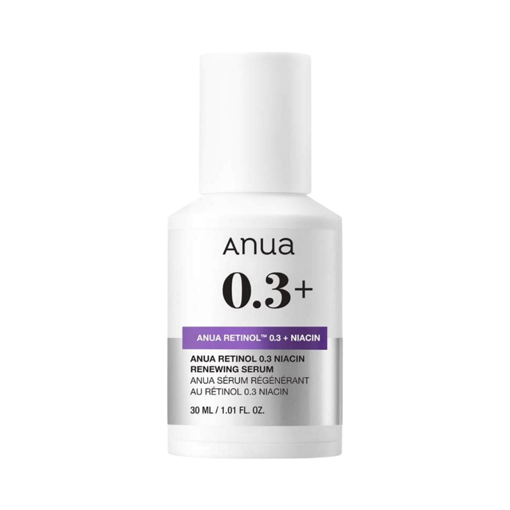 سيروم أنوا نانو ريتينول 0.3% + النياسيناميد لتجديد البشرة (Anua Retinol 0.3% + Niacin Renewing Serum)