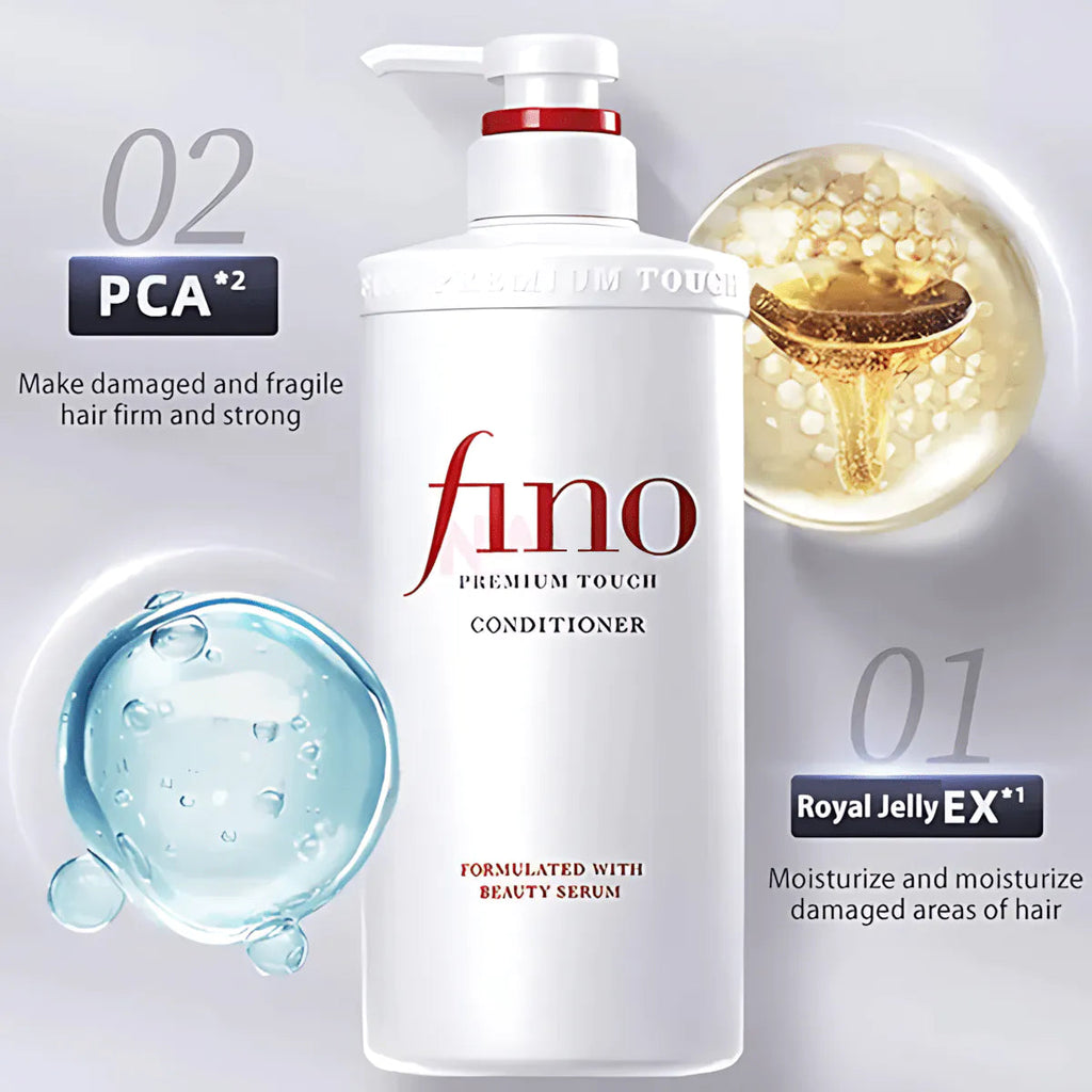 بلسم فينو بريميوم تاتش (Shiseido Fino Premium Touch Conditioner) بحجم 550 مل