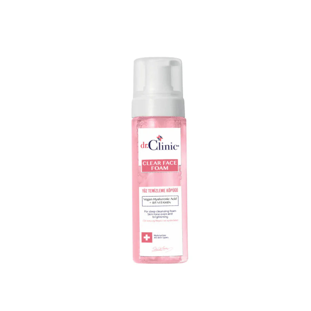 رغوة تنظيف الوجه (Clear Face Foam) من العلامة التجارية Dr.Clinic.