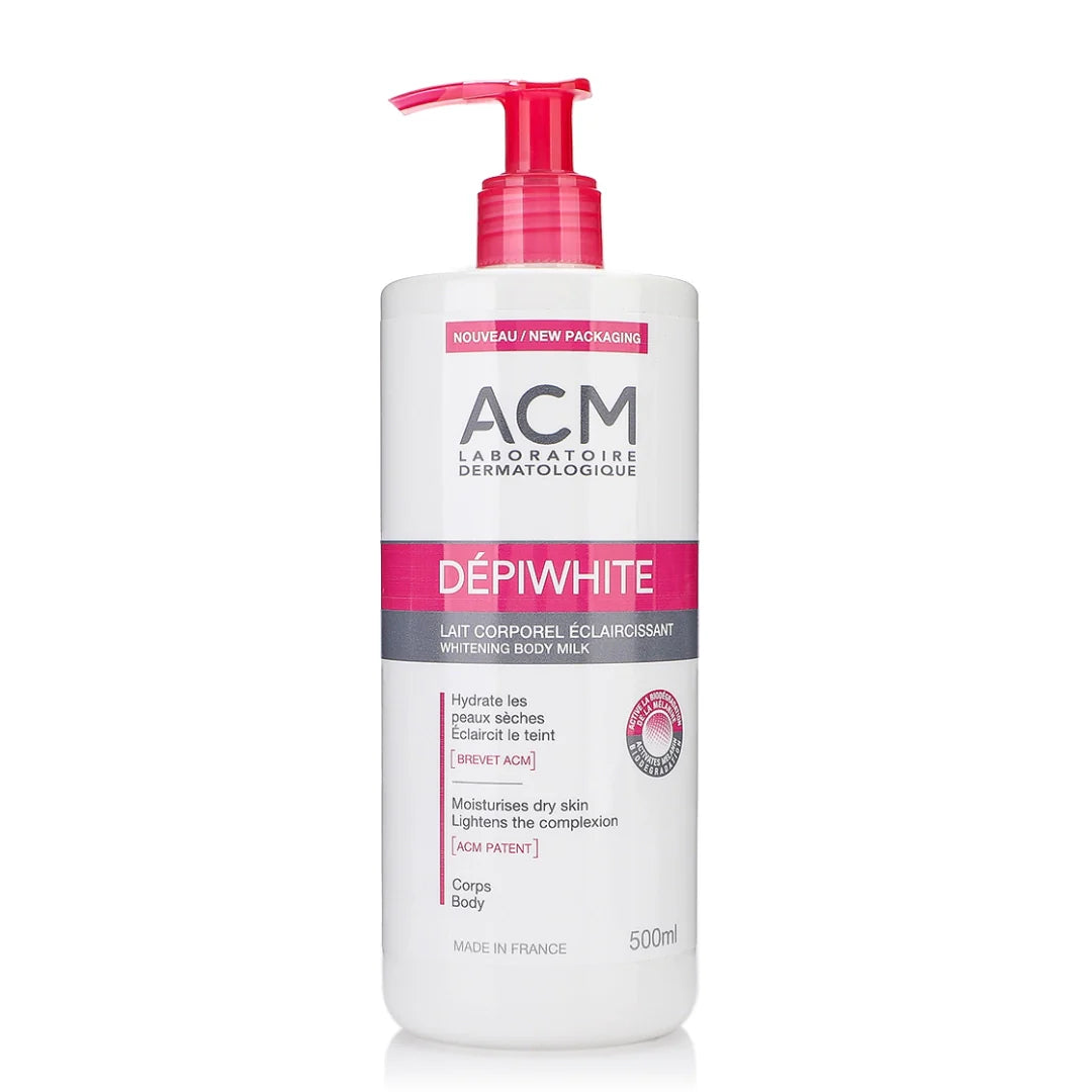 لوشن حليب الجسم ديبي وايت للتفتيح (ACM Dépiwhite Whitening Body Milk) بحجم 500 مل